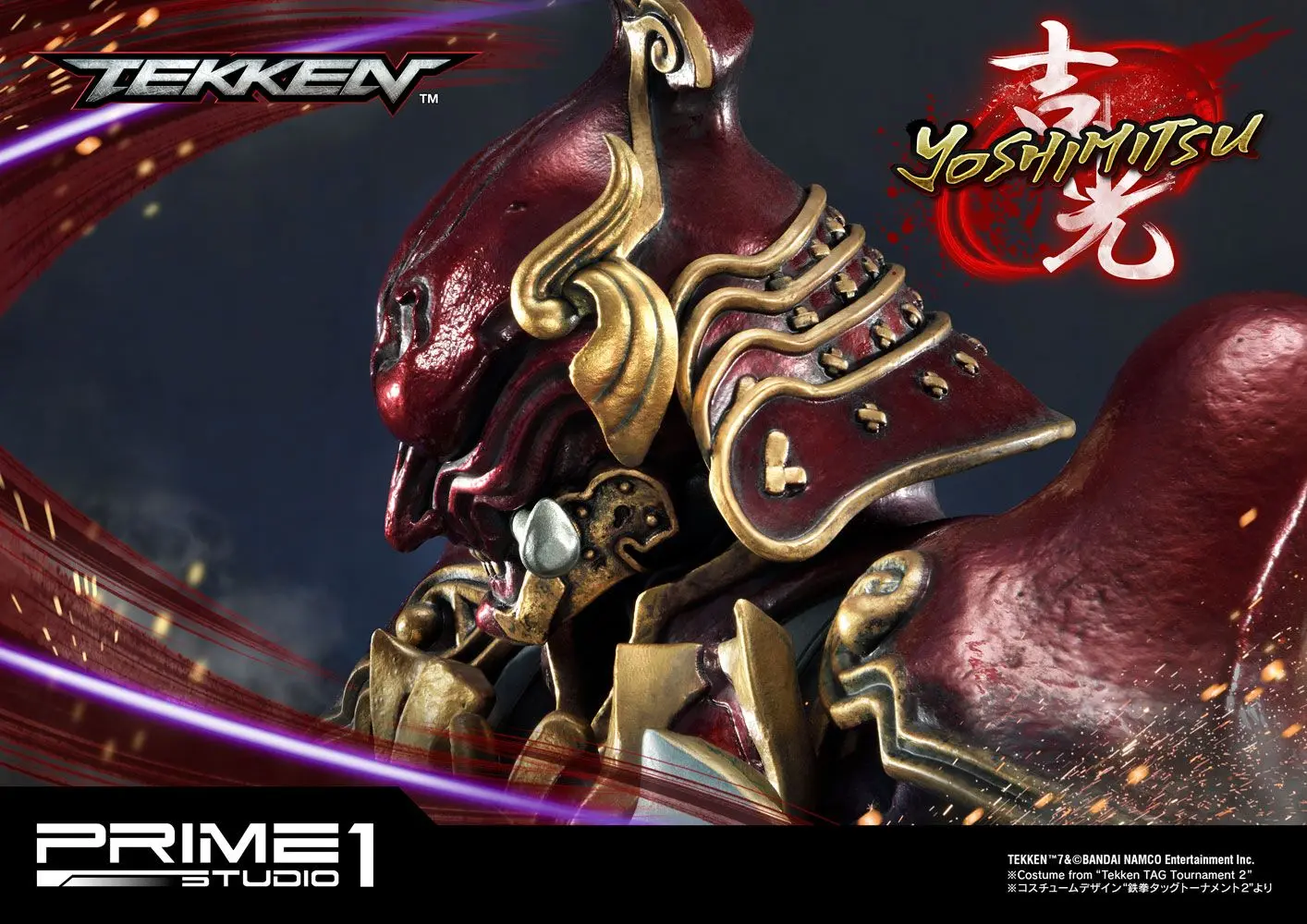Tekken Statue 1/4 Yoshimitsu 70 cm product photo