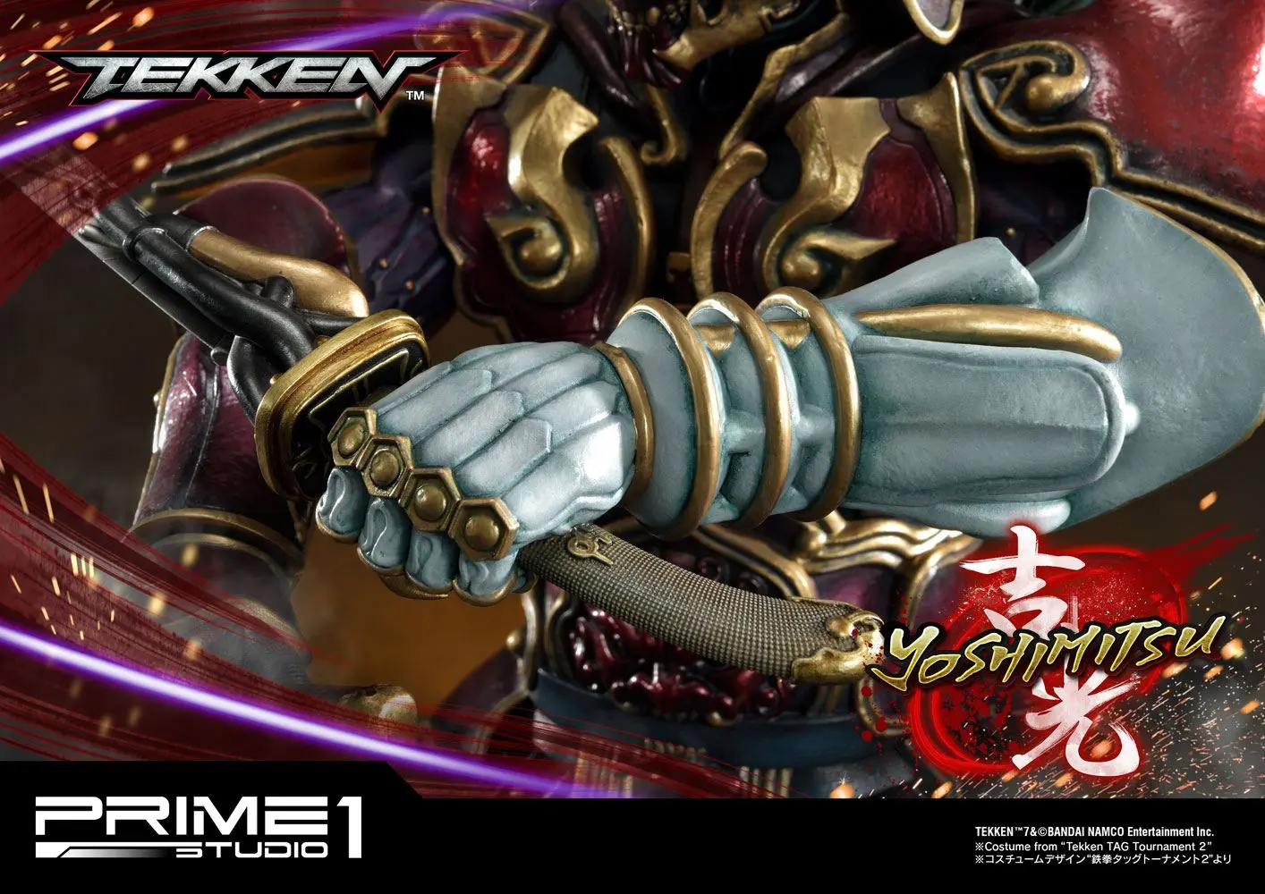 Tekken Statue 1/4 Yoshimitsu 70 cm product photo