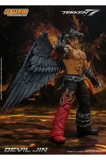 Tekken 7 Action Figure 1/12 Devil Jin 18 cm product photo