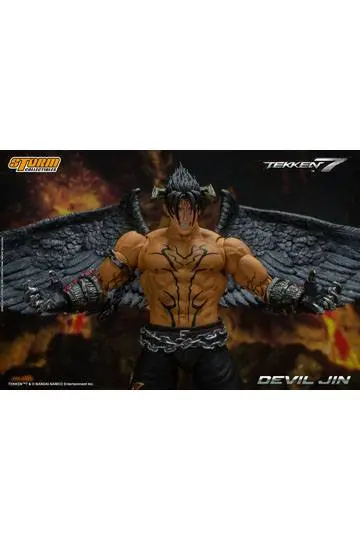 Tekken 7 Action Figure 1/12 Devil Jin 18 cm product photo