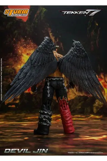 Tekken 7 Action Figure 1/12 Devil Jin 18 cm product photo