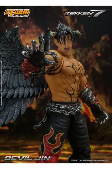 Tekken 7 Action Figure 1/12 Devil Jin 18 cm product photo