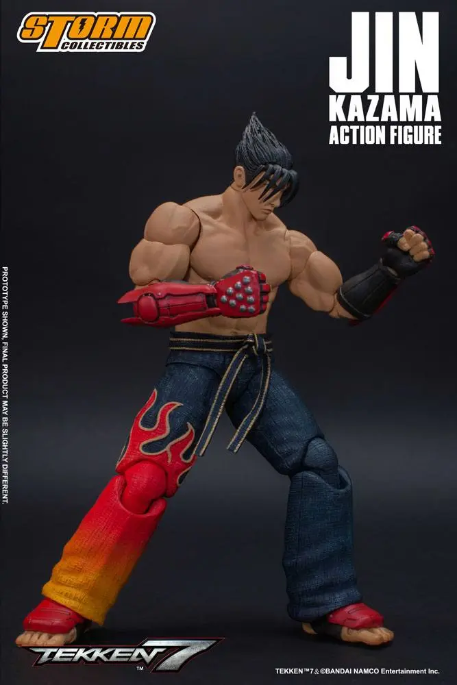 Tekken 7 Action Figure 1/12 Jin Kazama 17 cm product photo
