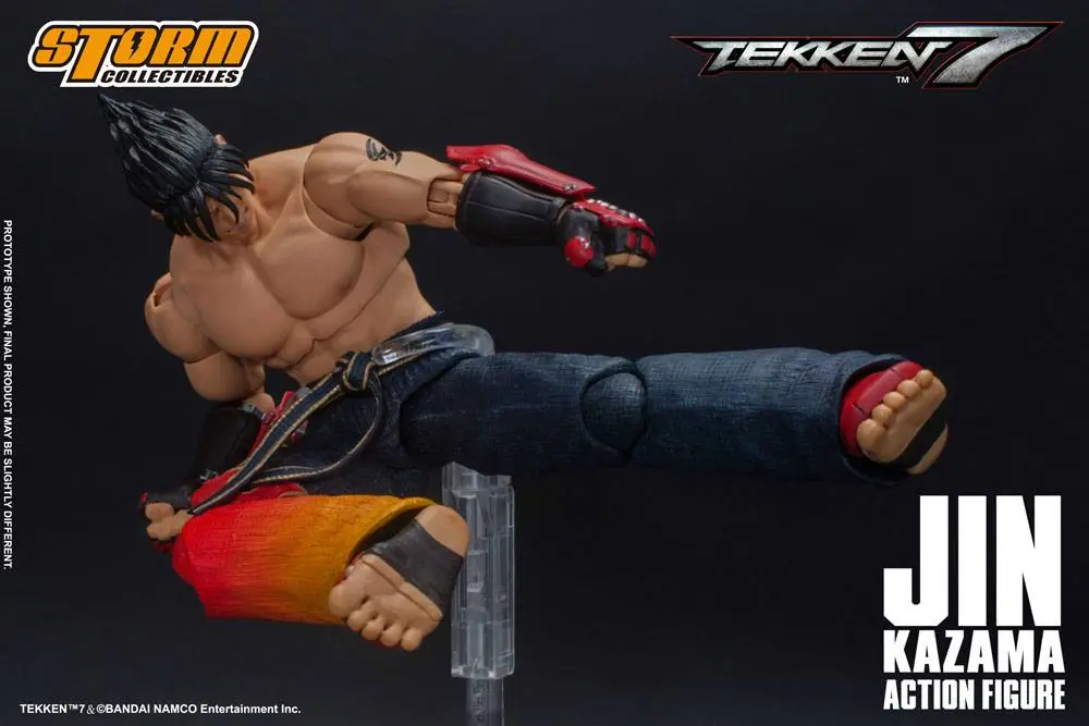 Tekken 7 Action Figure 1/12 Jin Kazama 17 cm product photo