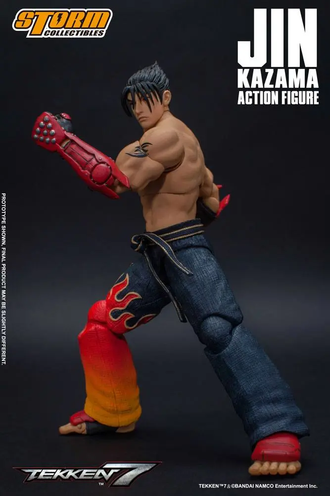 Tekken 7 Action Figure 1/12 Jin Kazama 17 cm product photo