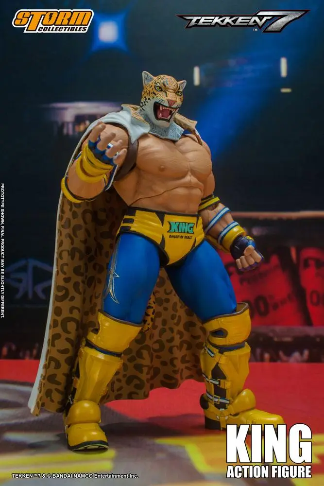 Tekken 7 Action Figure 1/12 King 18 cm termékfotó