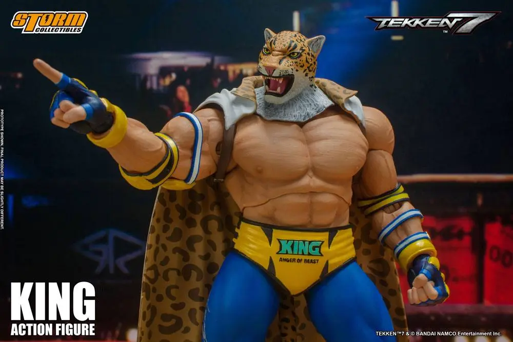 Tekken 7 Action Figure 1/12 King 18 cm termékfotó