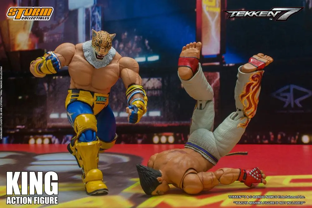 Tekken 7 Action Figure 1/12 King 18 cm termékfotó