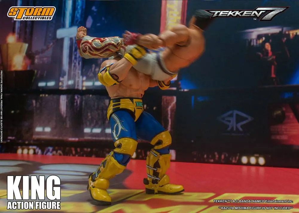 Tekken 7 Action Figure 1/12 King 18 cm termékfotó
