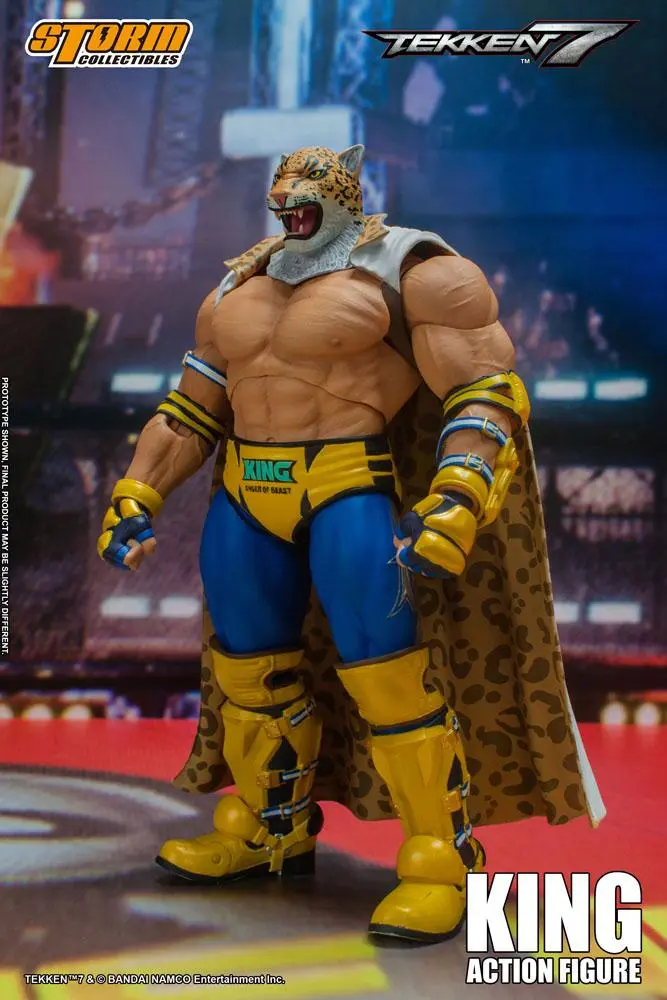 Tekken 7 Action Figure 1/12 King 18 cm termékfotó