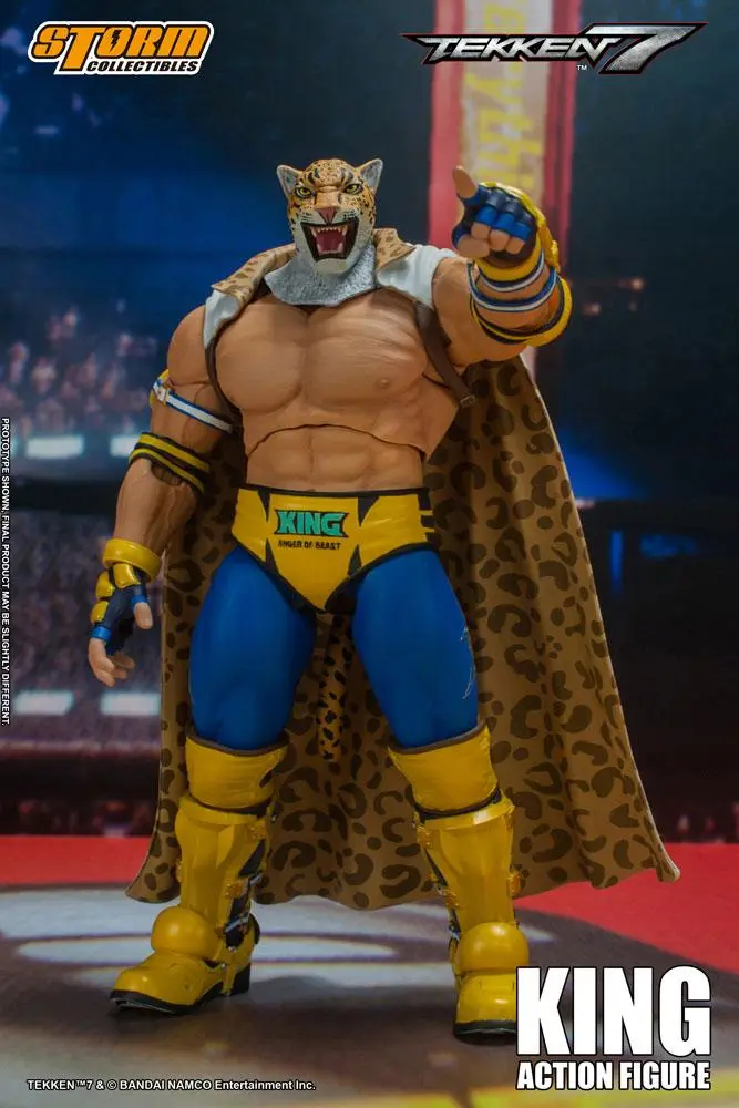 Tekken 7 Action Figure 1/12 King 18 cm termékfotó