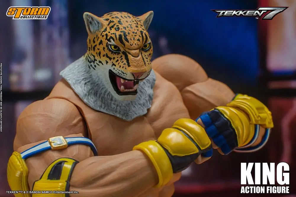 Tekken 7 Action Figure 1/12 King 18 cm termékfotó