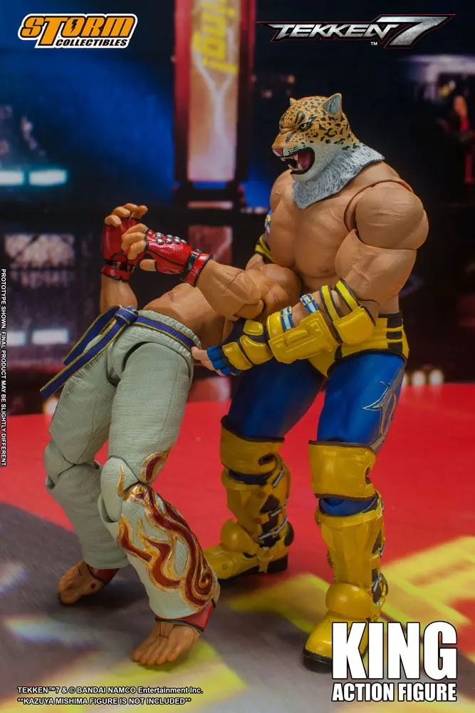 Tekken 7 Action Figure 1/12 King 18 cm termékfotó