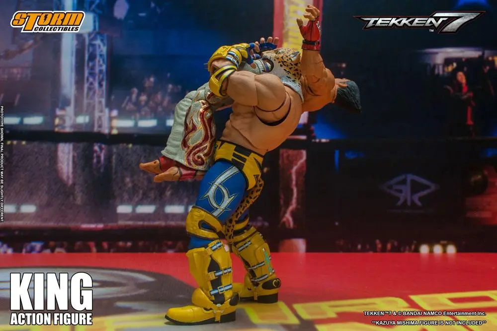 Tekken 7 Action Figure 1/12 King 18 cm termékfotó