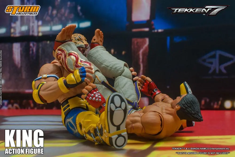 Tekken 7 Action Figure 1/12 King 18 cm termékfotó