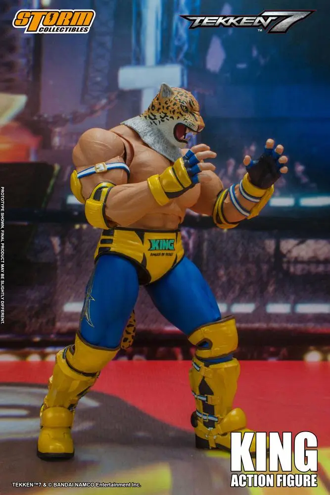 Tekken 7 Action Figure 1/12 King 18 cm termékfotó