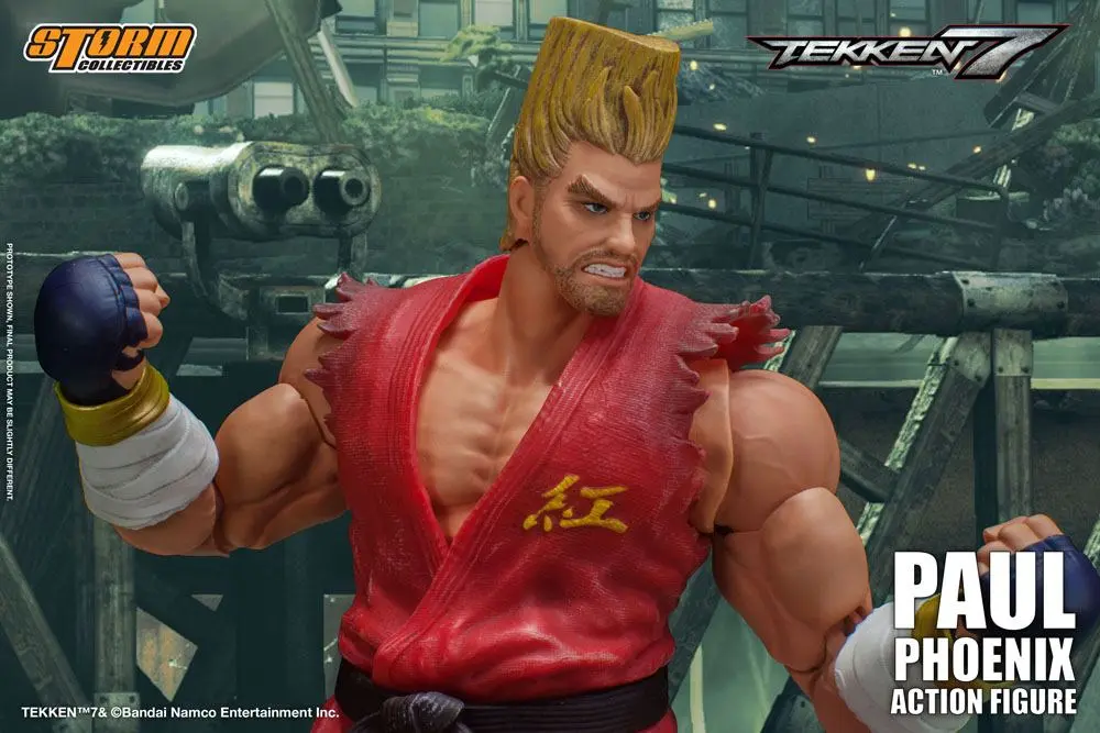 Tekken 7 Action Figure 1/12 Paul Phoenix 18 cm product photo