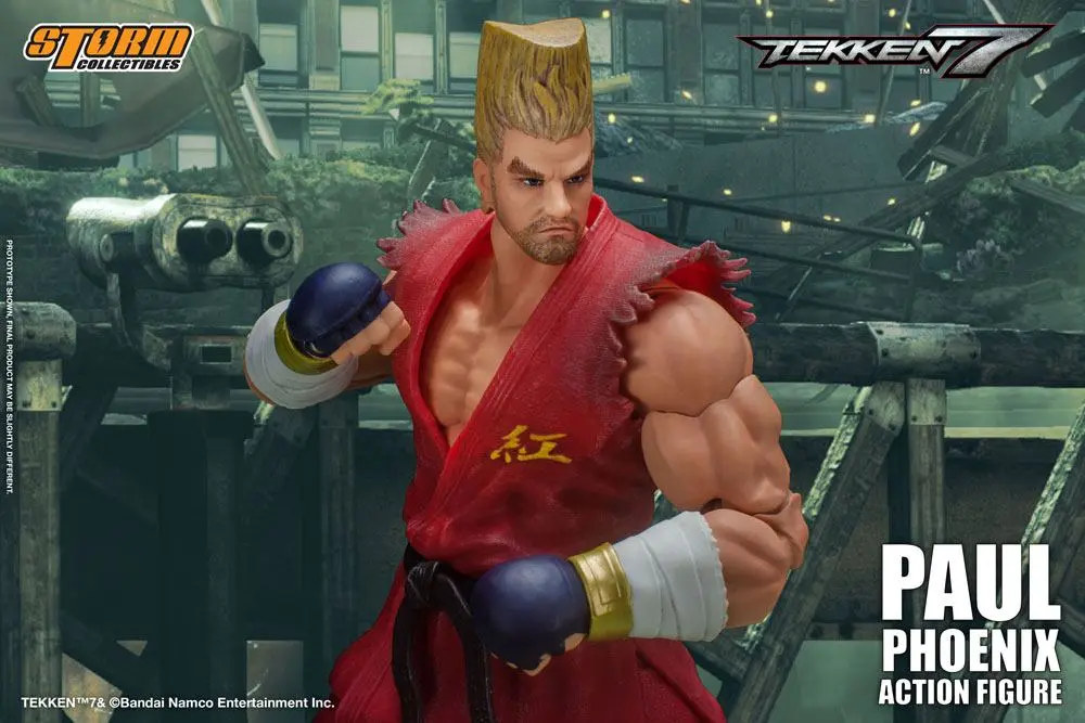 Tekken 7 Action Figure 1/12 Paul Phoenix 18 cm product photo