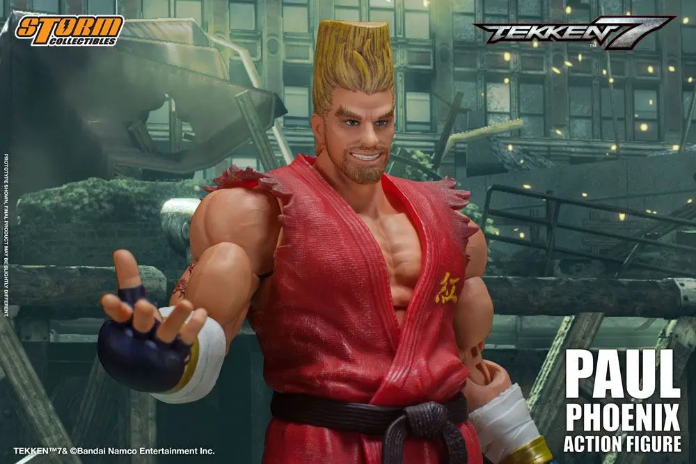 Tekken 7 Action Figure 1/12 Paul Phoenix 18 cm product photo