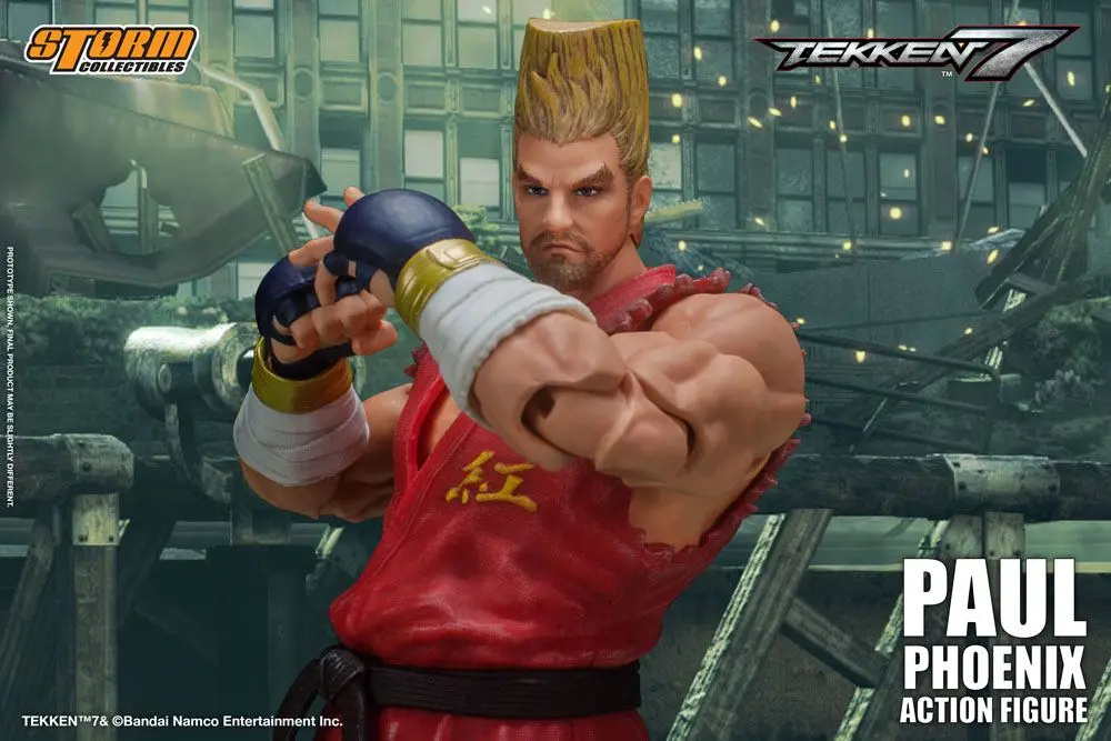 Tekken 7 Action Figure 1/12 Paul Phoenix 18 cm product photo
