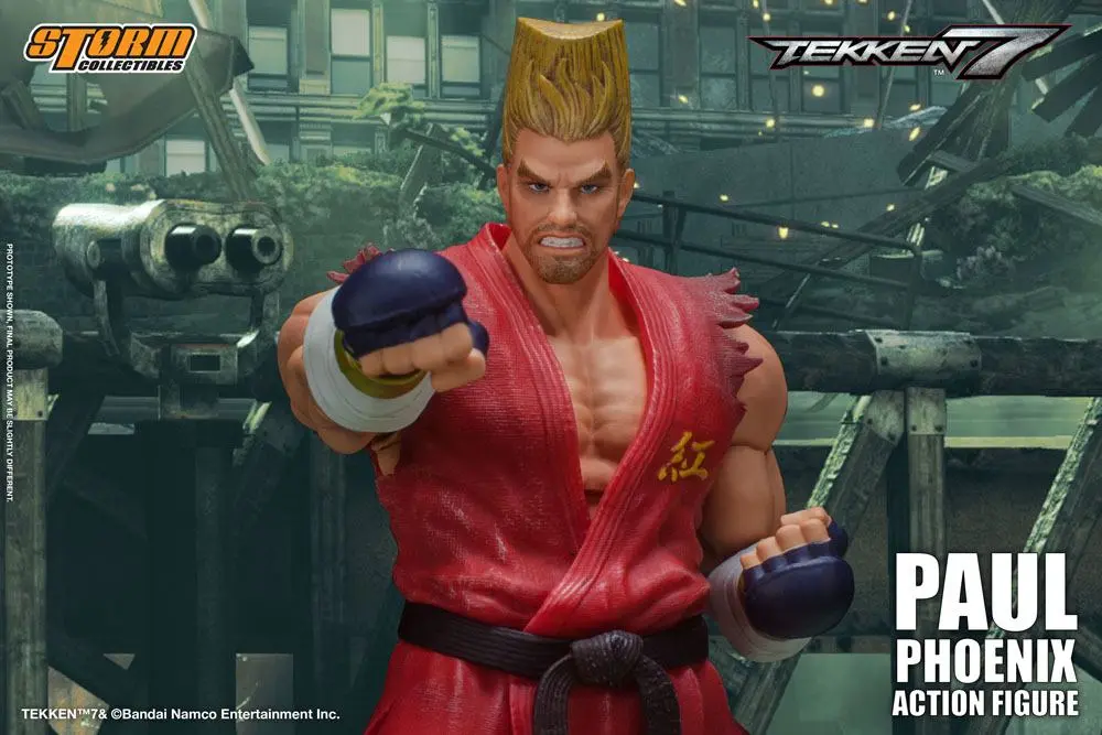 Tekken 7 Action Figure 1/12 Paul Phoenix 18 cm product photo