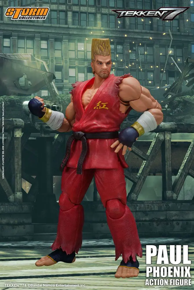 Tekken 7 Action Figure 1/12 Paul Phoenix 18 cm product photo