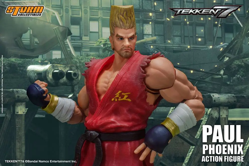 Tekken 7 Action Figure 1/12 Paul Phoenix 18 cm product photo