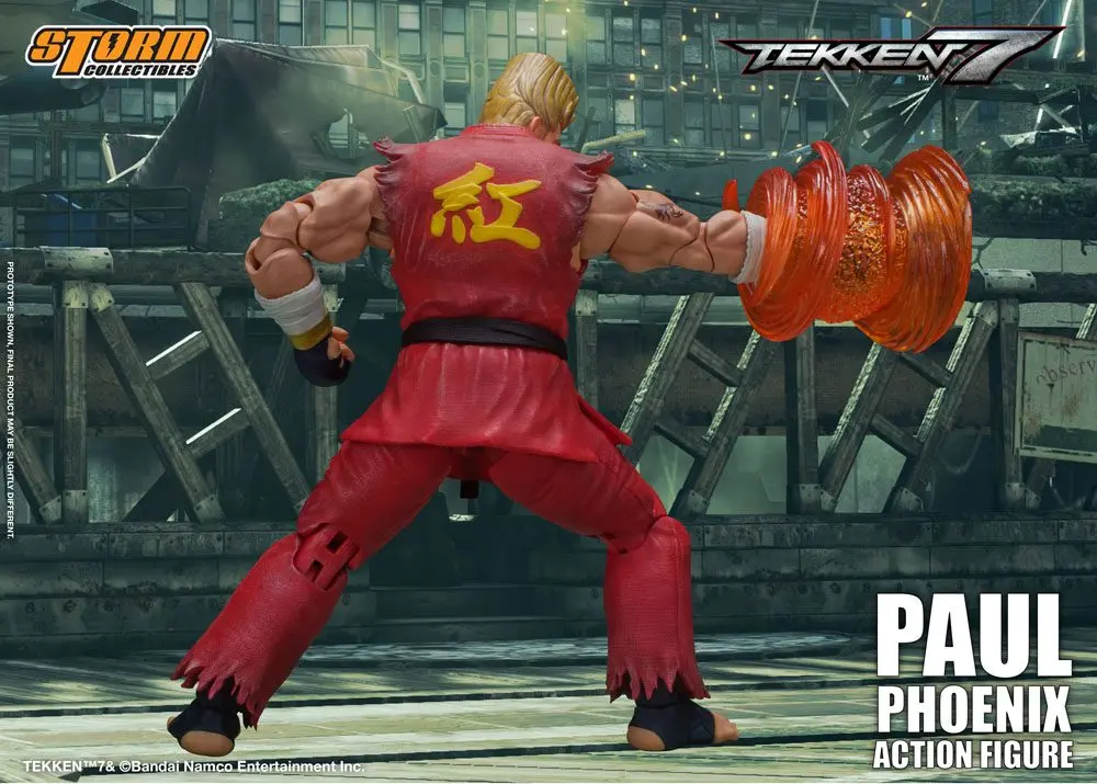 Tekken 7 Action Figure 1/12 Paul Phoenix 18 cm product photo