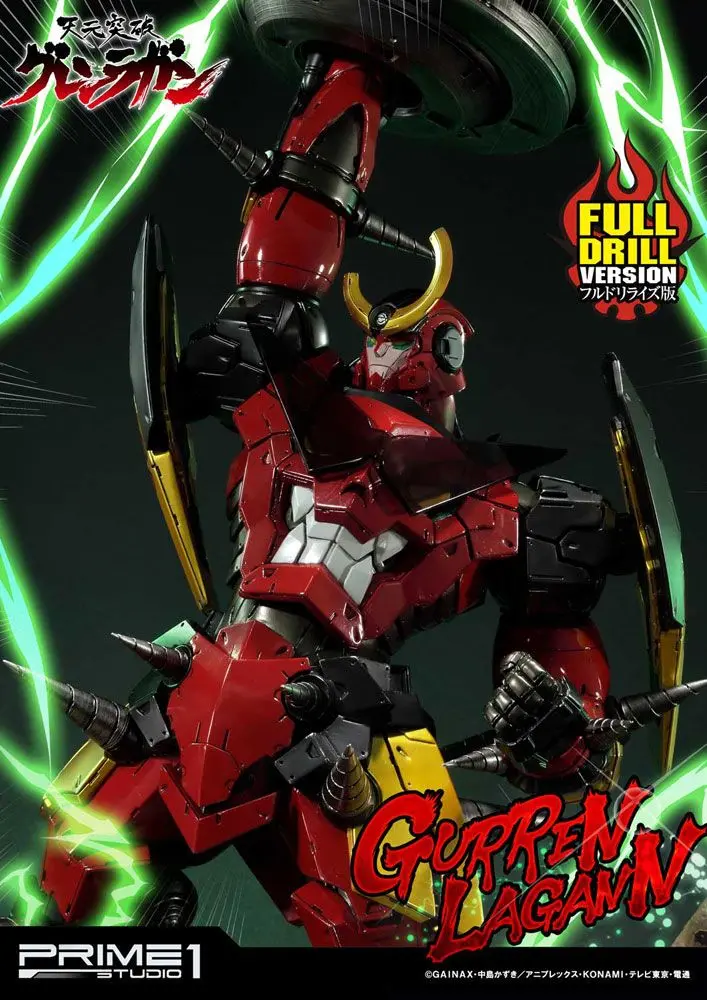 Tengen Toppa Gurren Lagann Statue Gurren Lagann Full Drill Version 102 cm product photo