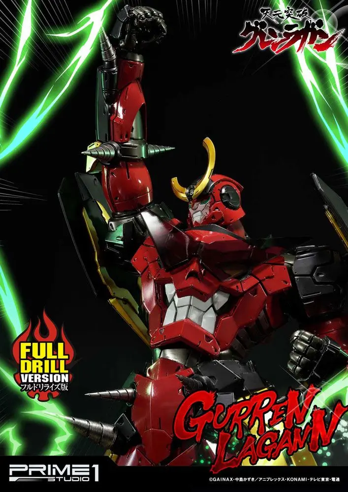 Tengen Toppa Gurren Lagann Statue Gurren Lagann Full Drill Version 102 cm product photo