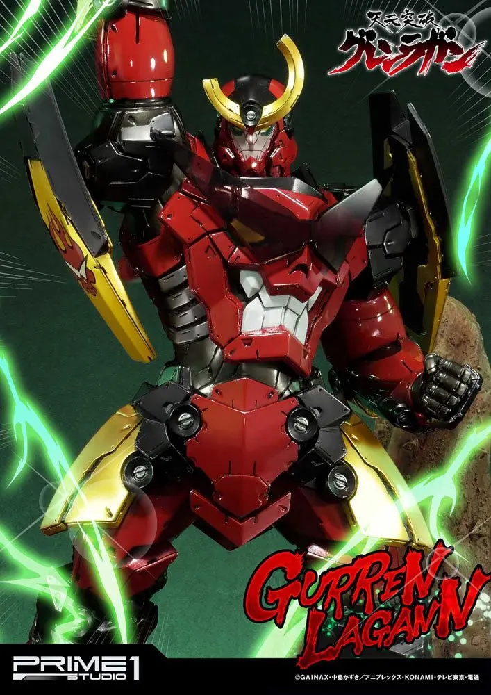 Tengen Toppa Gurren Lagann Statue Gurren Lagann Full Drill Version 102 cm product photo