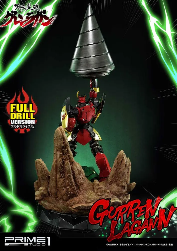 Tengen Toppa Gurren Lagann Statue Gurren Lagann Full Drill Version 102 cm product photo