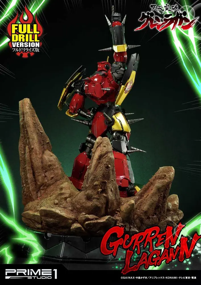Tengen Toppa Gurren Lagann Statue Gurren Lagann Full Drill Version 102 cm product photo