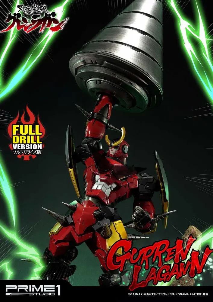 Tengen Toppa Gurren Lagann Statue Gurren Lagann Full Drill Version 102 cm product photo
