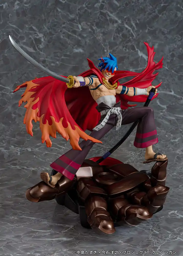 Tengen Toppa Gurren Lagann PVC Statue Kamina &amp; Gurren 27 cm product photo