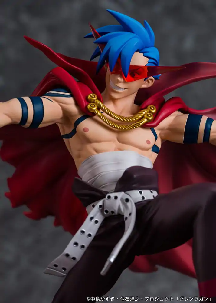 Tengen Toppa Gurren Lagann PVC Statue Kamina &amp; Gurren 27 cm product photo