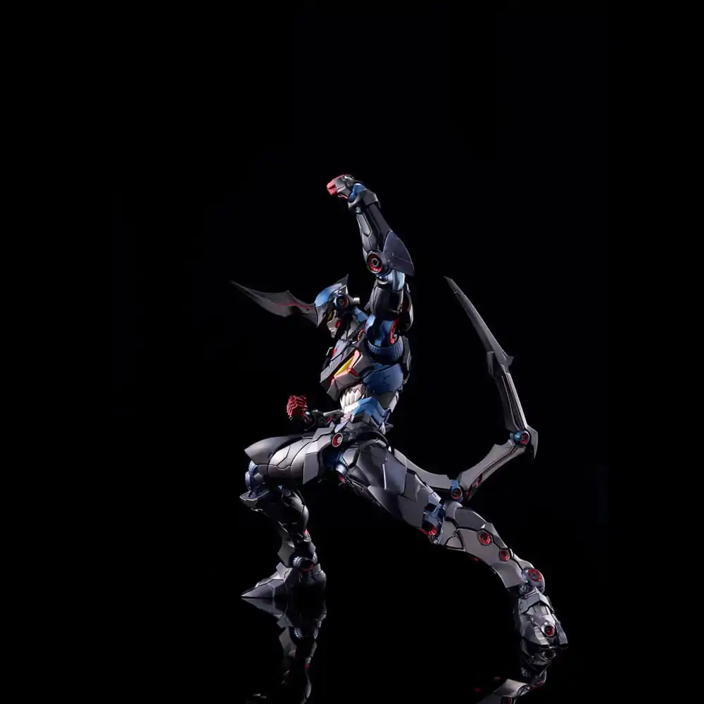 Tengen Toppa Gurren Lagann Kuro Kara Kuri Action Figure Lazengann 21 cm    product photo