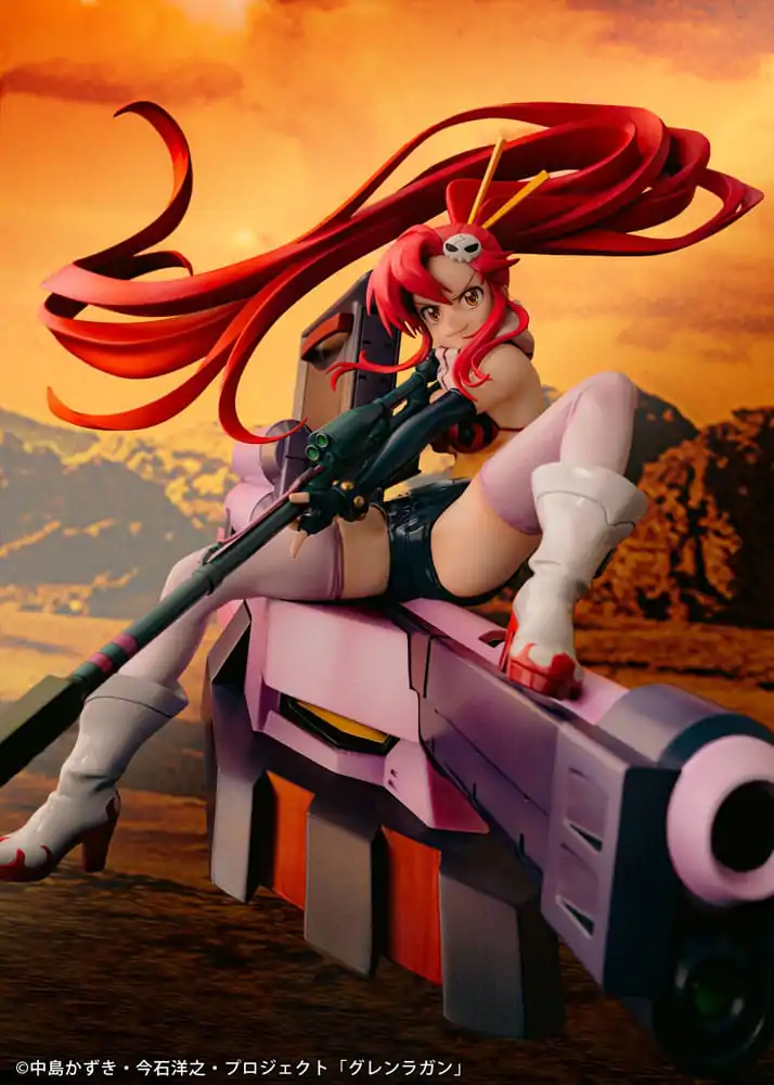 Tengen Toppa Gurren Lagann PVC Statue Yoko & Yoko M Ttank 25 cm          product photo