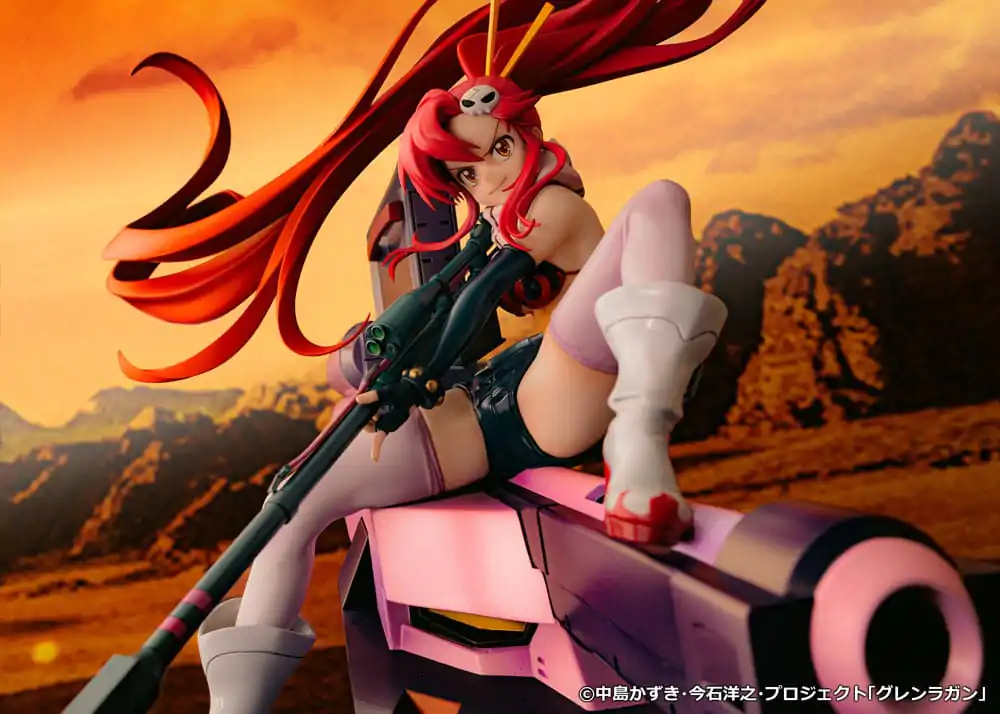 Tengen Toppa Gurren Lagann PVC Statue Yoko & Yoko M Ttank 25 cm          product photo