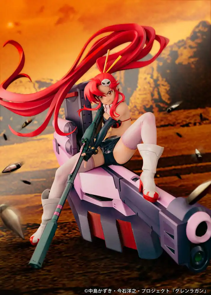 Tengen Toppa Gurren Lagann PVC Statue Yoko & Yoko M Ttank 25 cm          product photo