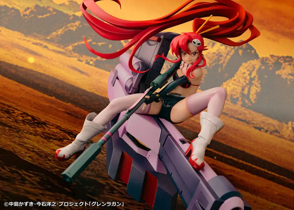 Tengen Toppa Gurren Lagann PVC Statue Yoko & Yoko M Ttank 25 cm          product photo