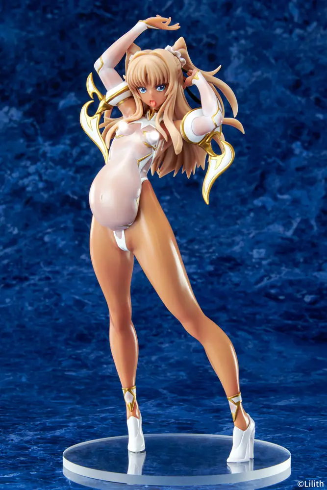 Tentacle and Witches Statue 1/6 Shokushu no Koibito Lily Ramses Futaba Bikyaku Misetsuke Ver. 24 cm product photo