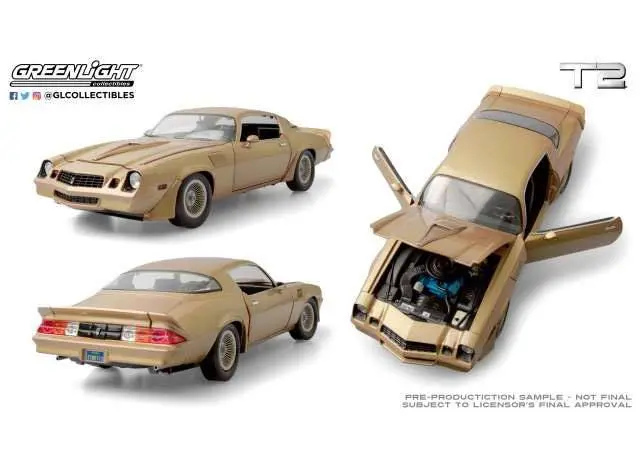 Terminator 2 Diecast Model 1/18 1979 Chevrolet Camaro Z/28 product photo