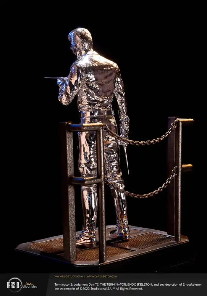 Terminator 2 Judgement Day Premium Statue 1/3 T-1000 Liquid Metal 30th Anniversary Edition 70 cm product photo