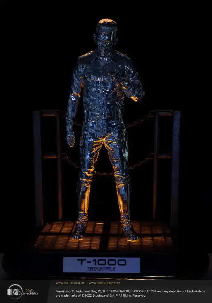 Terminator 2 Judgement Day Premium Statue 1/3 T-1000 Liquid Metal 30th Anniversary Edition 70 cm product photo