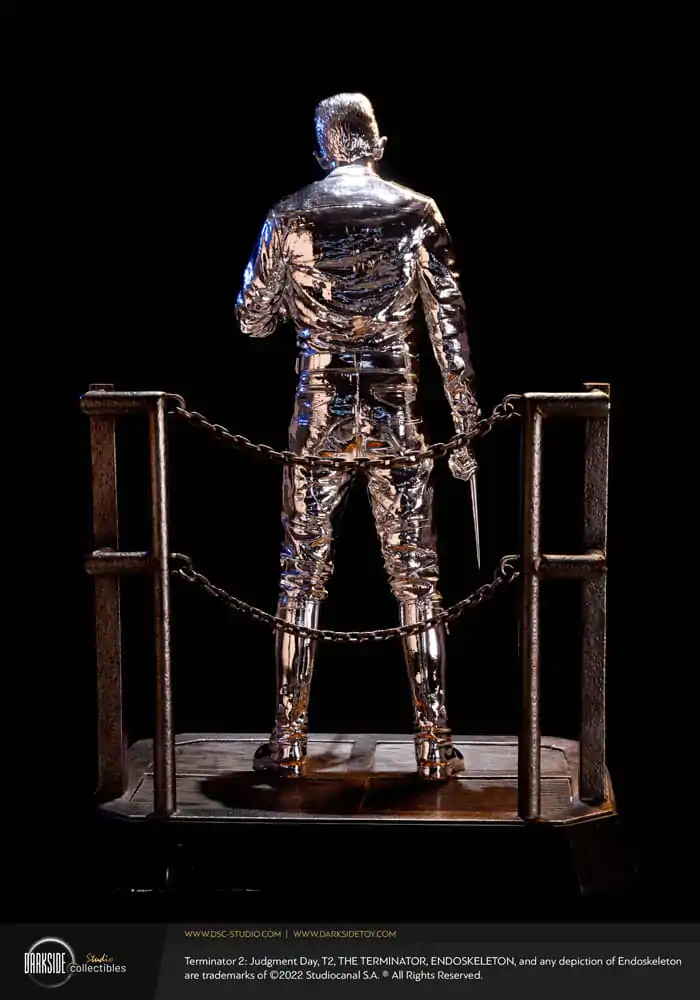 Terminator 2 Judgement Day Premium Statue 1/3 T-1000 Liquid Metal 30th Anniversary Edition 70 cm product photo