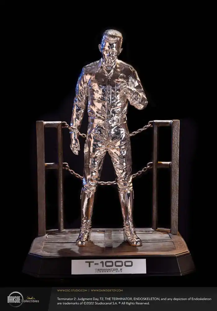 Terminator 2 Judgement Day Premium Statue 1/3 T-1000 Liquid Metal 30th Anniversary Edition 70 cm product photo