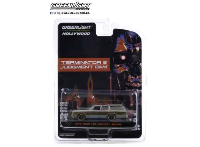 Terminator 2 Judgment Day (1991) Diecast Model 1/64 1980 Ford LTD Country Squire product photo