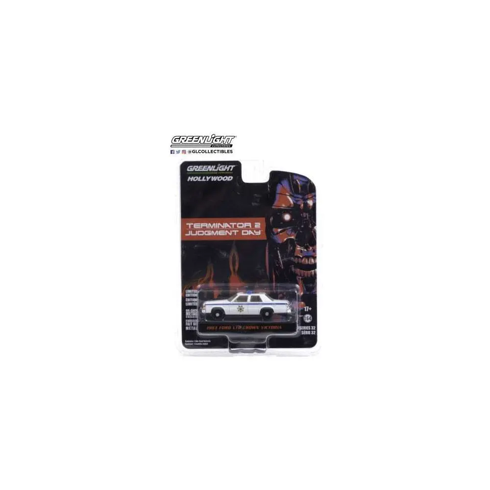 Terminator 2 Judgment Day (1991) Diecast Model 1/64 1983 Ford LTD Crown Victoria Police product photo