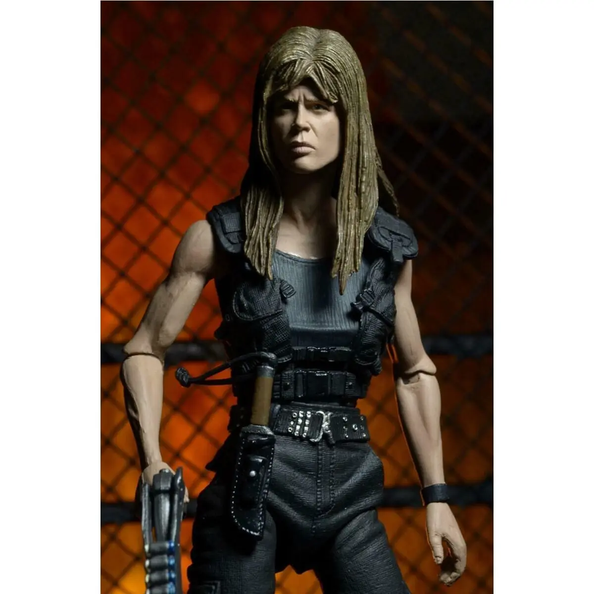 Terminator 2 Judgment Day Sarah Connor and John Connor set 2 figures 18cm product photo